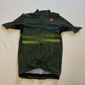 Castelli Green Cycling Jersey